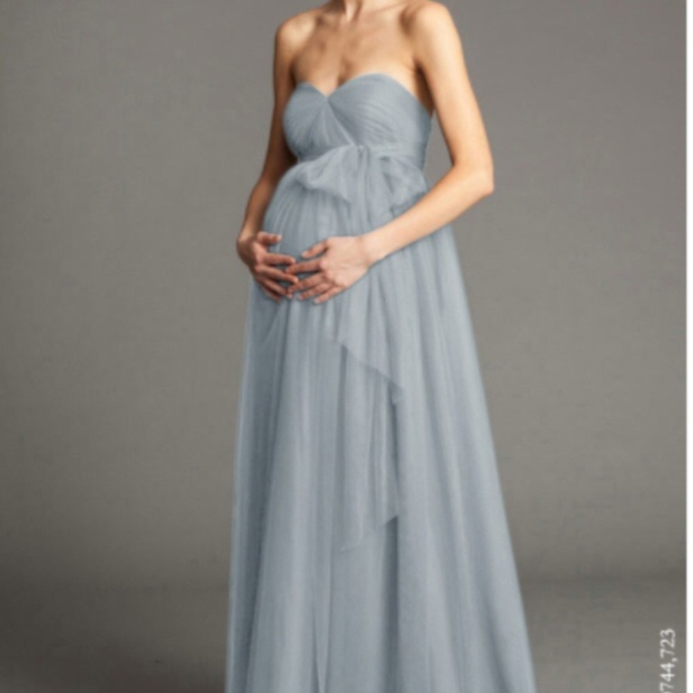 Jenny Yoo Cerise Maternity - Mayan Blue